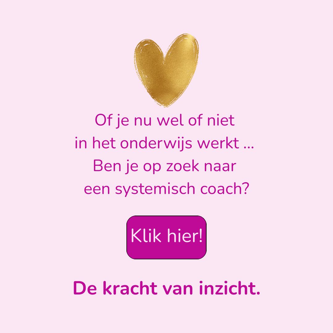 Werk je niet in het onderwijs en ben je wel op zoek naar een systemisch coach Kijk verder bij aanbod (3)